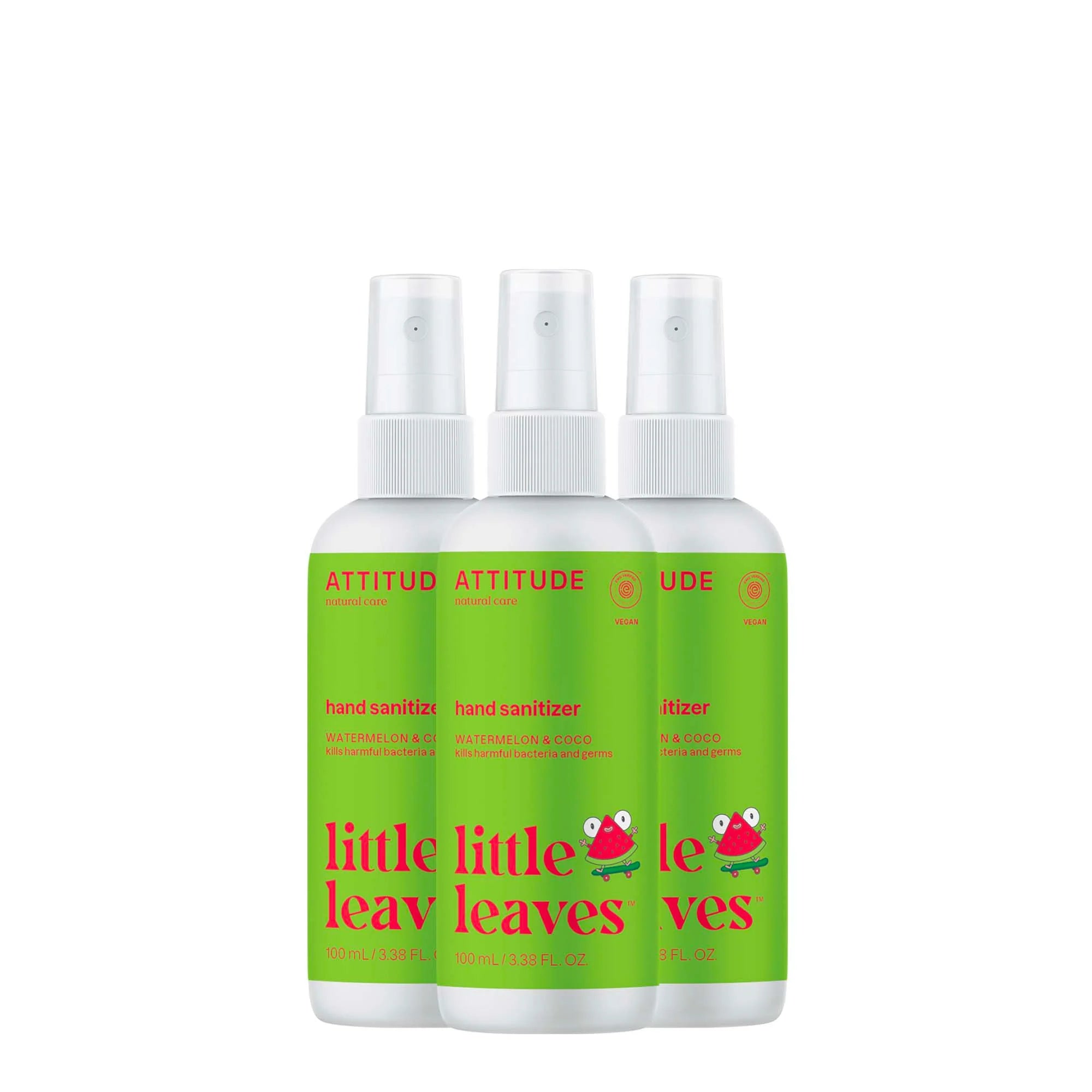 Kids Hand Sanitizer 3-pack Watermelon & Coco-3 x 3.38 FL. OZ.