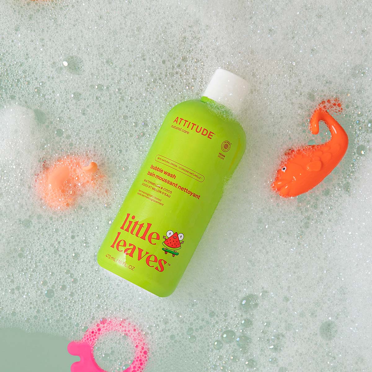 Kids Bubble Bath Watermelon & Coco-16 FL. OZ. - View 2