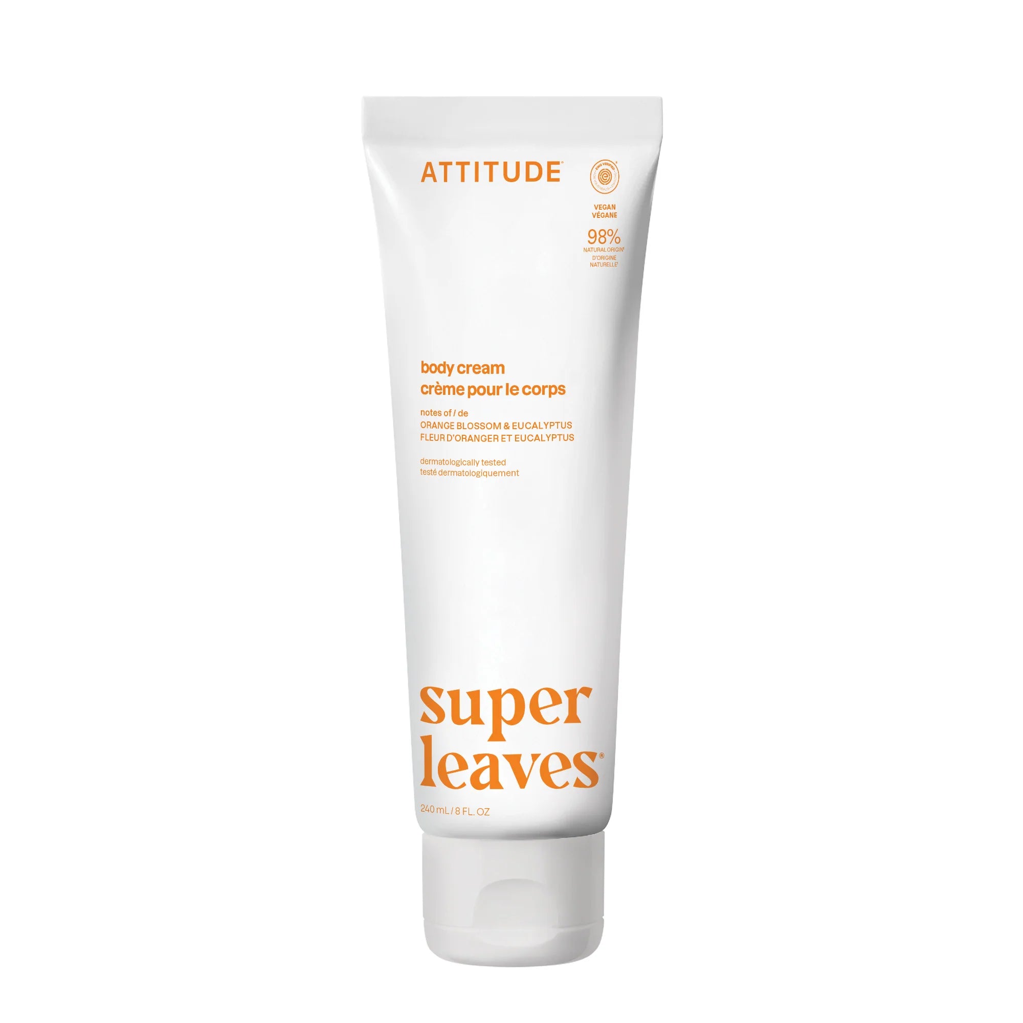 Body Cream Orange Blossom & Eucalyptus-4.2 OZ.