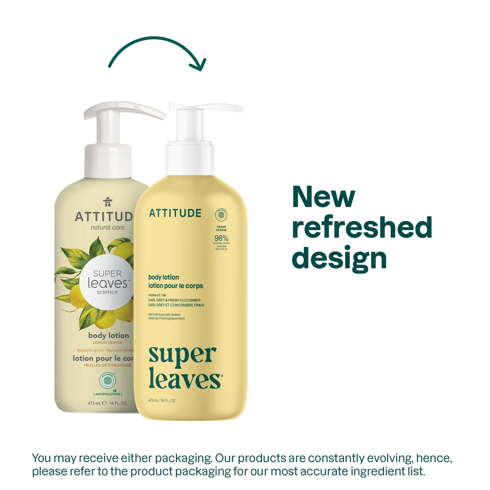 Body Lotion Earl Grey & Fresh Cucumber-16 FL. OZ. - View 3