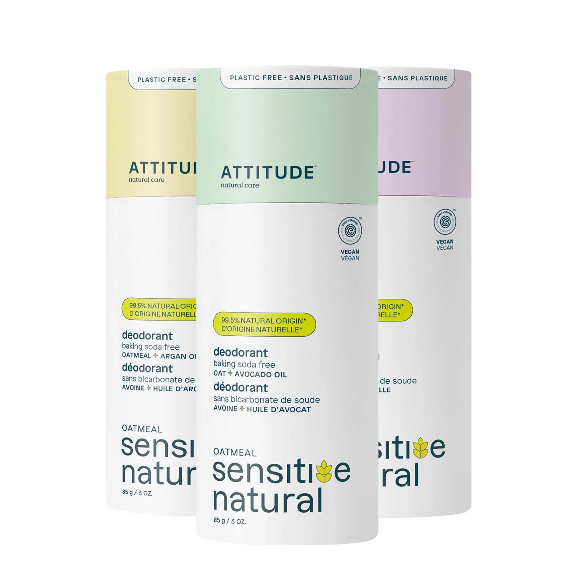 Deodorant 3-pack - Sensitive Skin Assorted Fragrances-Solid - 3 x 2.64 OZ.
