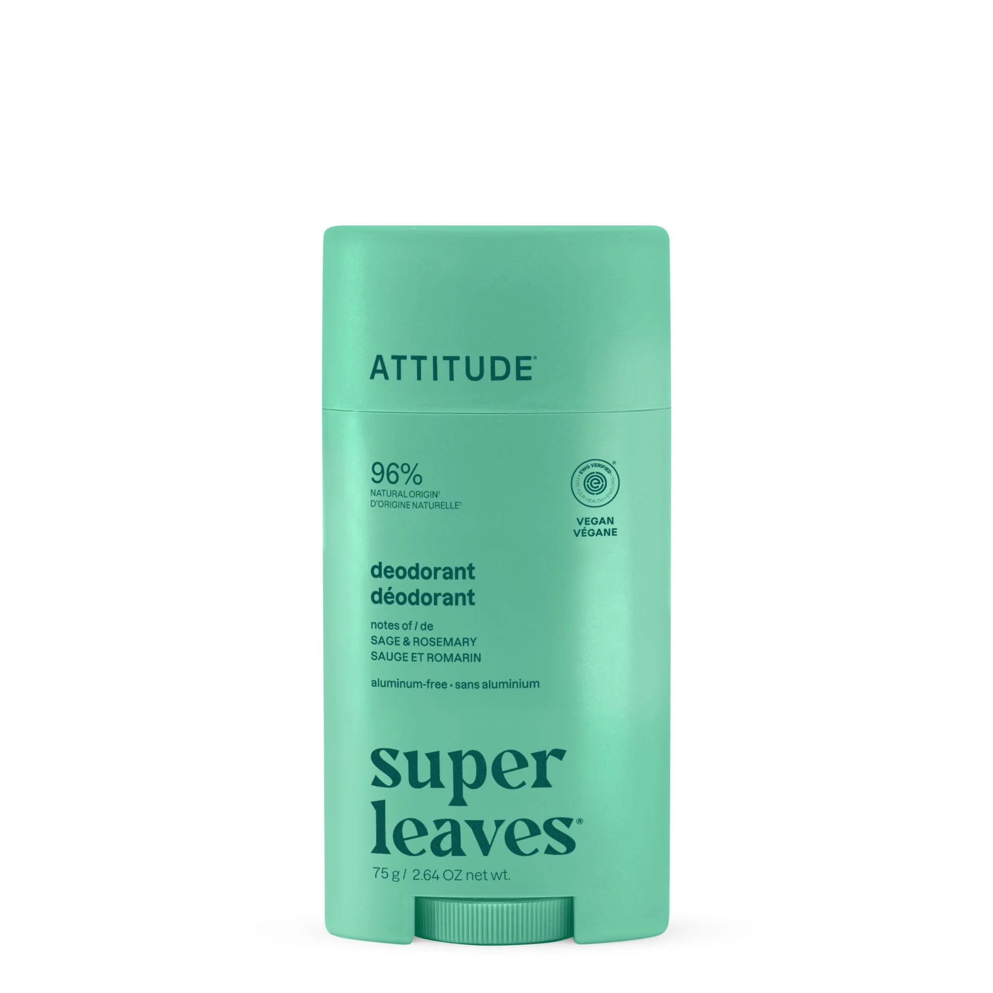 Deodorant - Aluminum-free -2.64 OZ.