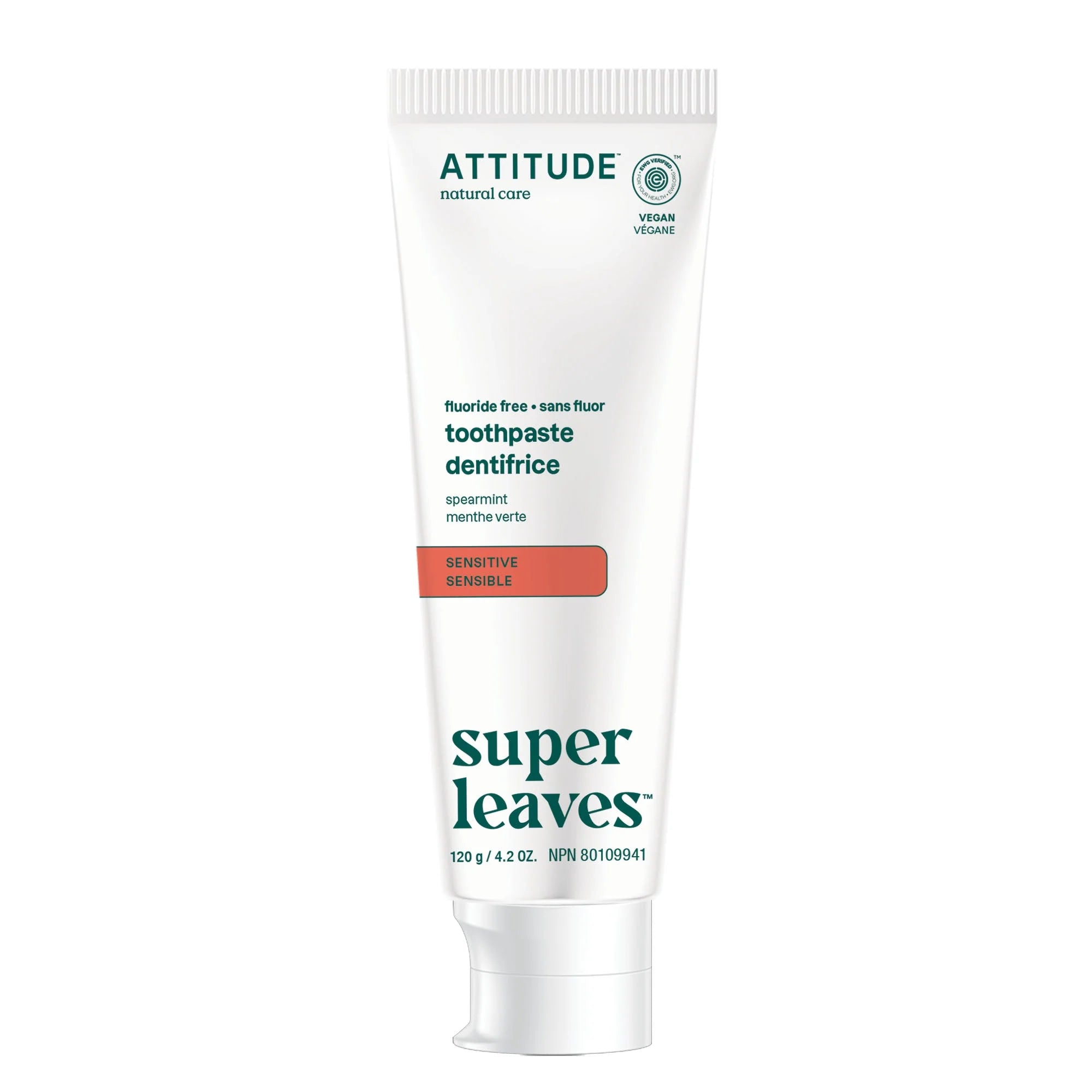 Fluoride-free Toothpaste - Sensitive -4.2 OZ.