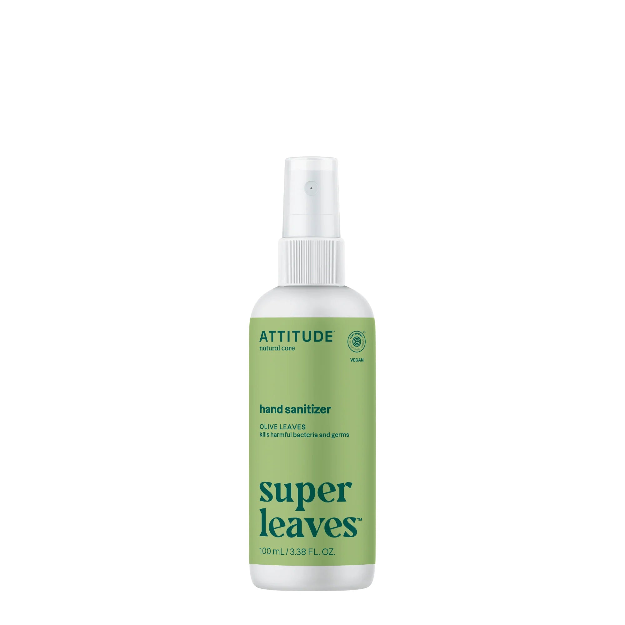 Hand Sanitizer Olive Leaves-3.38 FL. OZ.