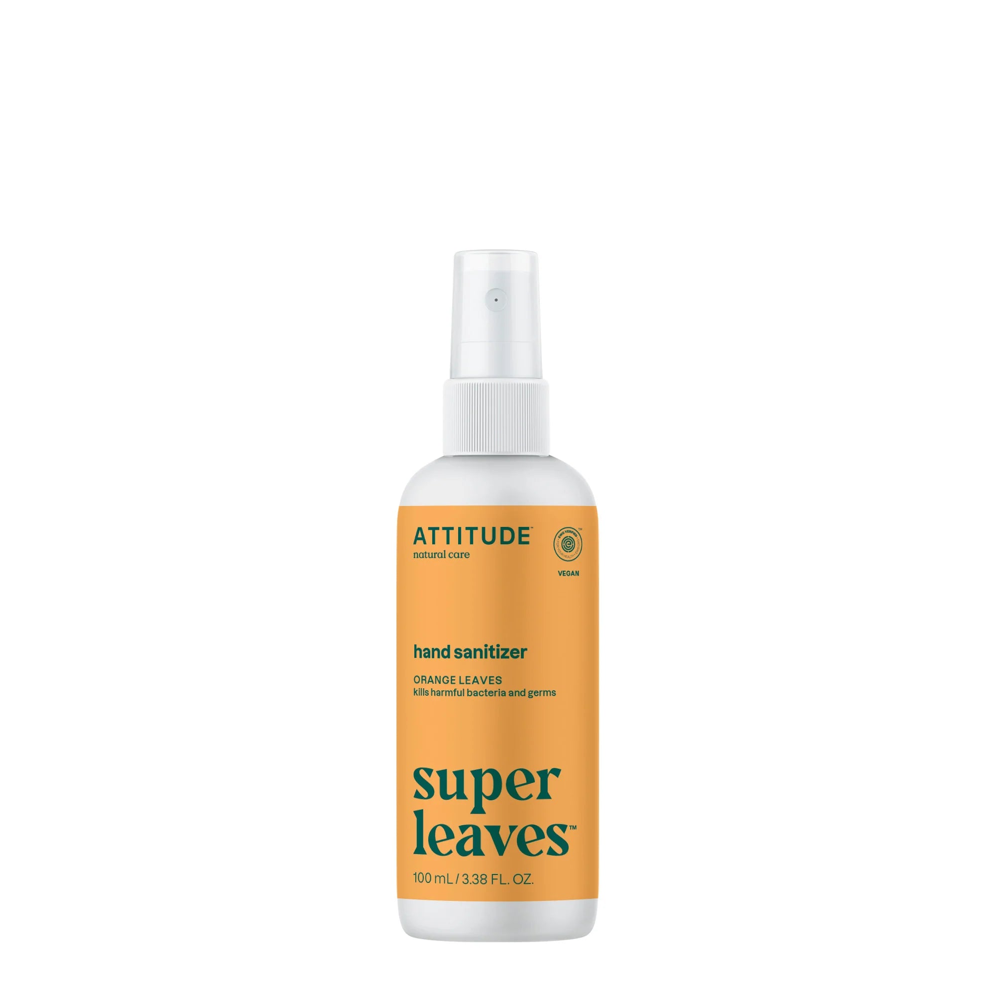 Hand Sanitizer Orange Leaves-3.38 FL. OZ.