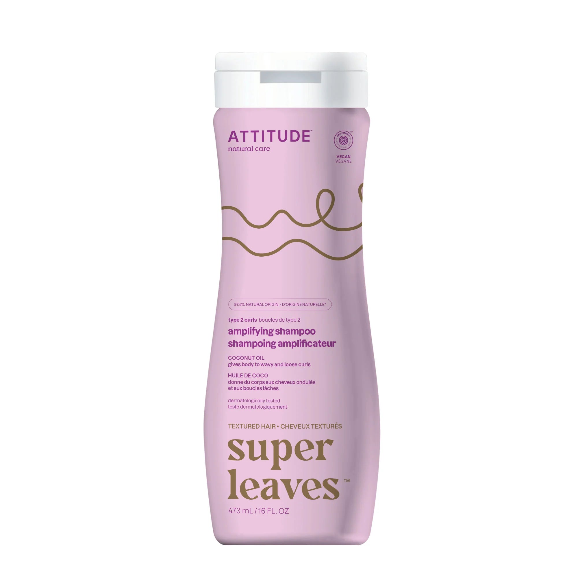 Amplifying Shampoo - Curly Hair Coconut Oil-16 FL. OZ.