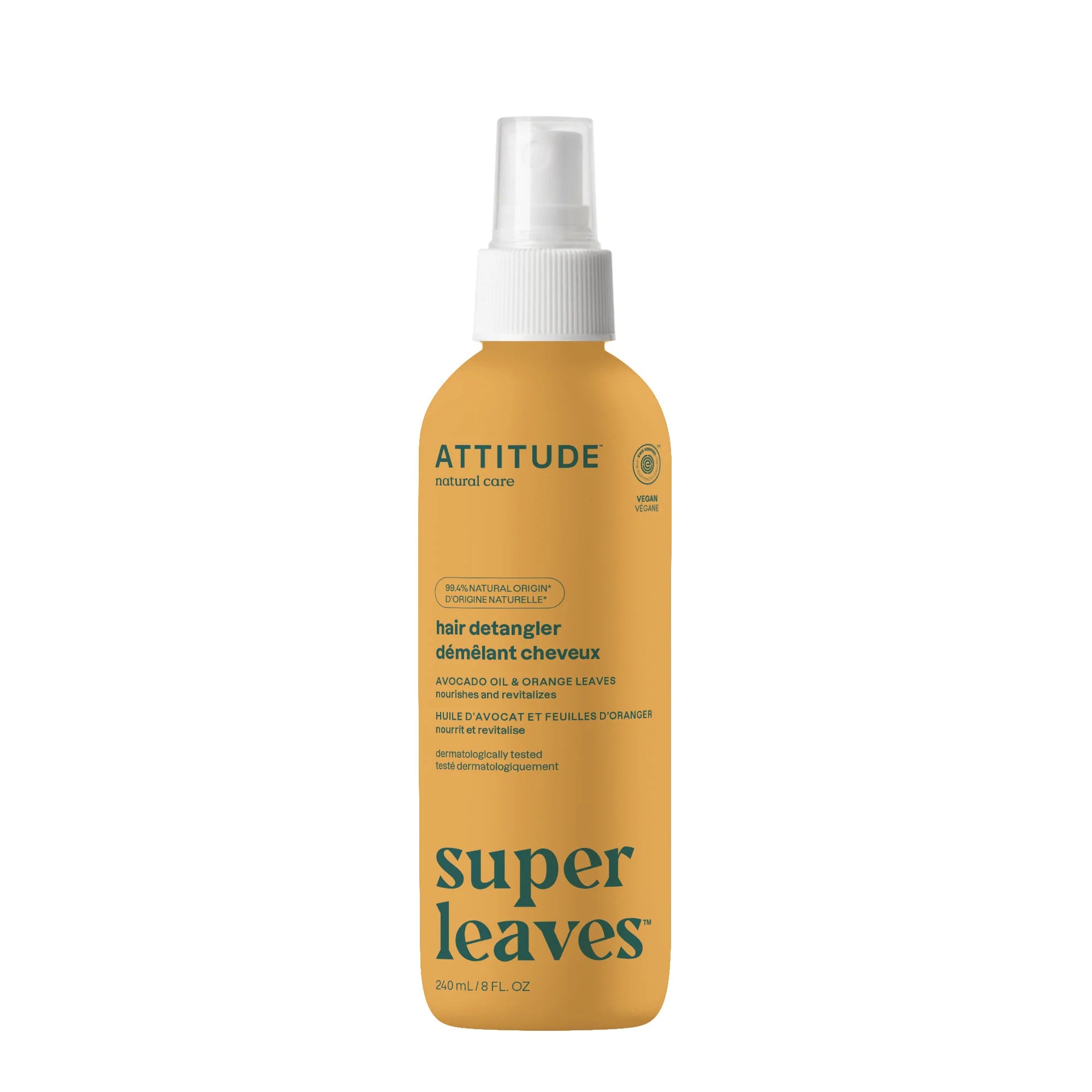 Hair Detangler Spray Avocado Oil & Orange Leaves-0.42 OZ.