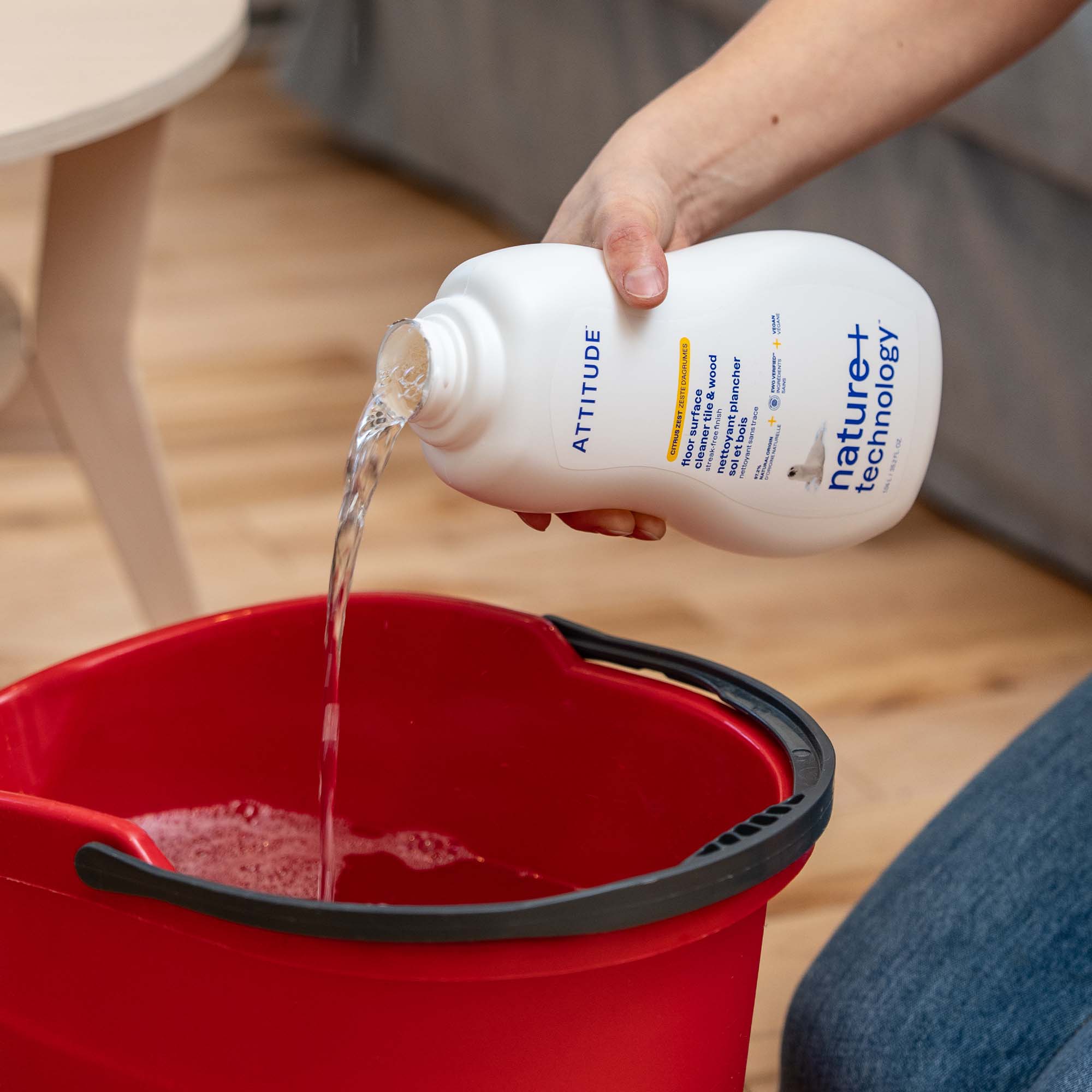 Floor Cleaner - Tile & Wood Citrus Zest-35.2 FL. OZ. - View 2