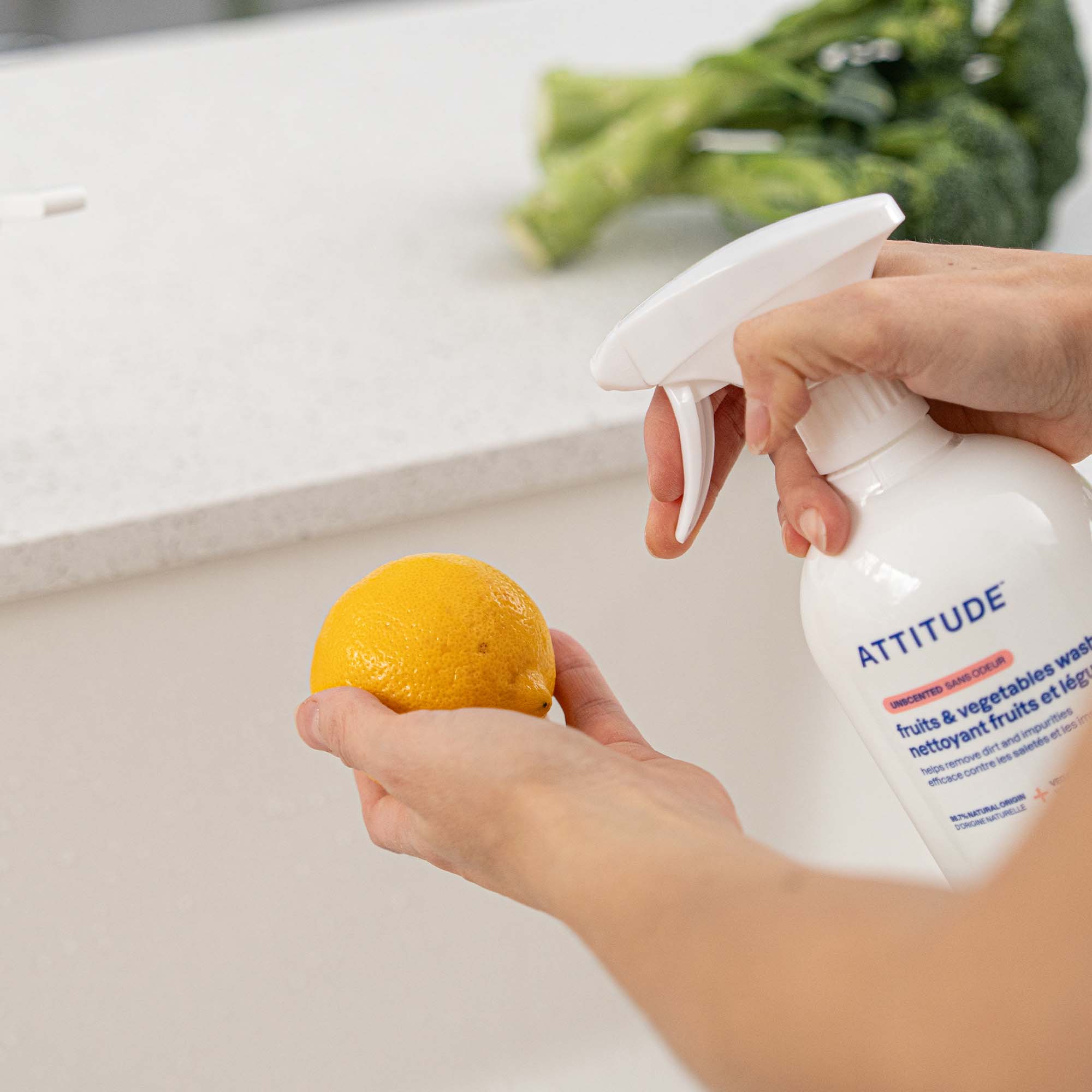 Fruit & Vegetable Wash Unscented-27.1 FL. OZ. - View 2