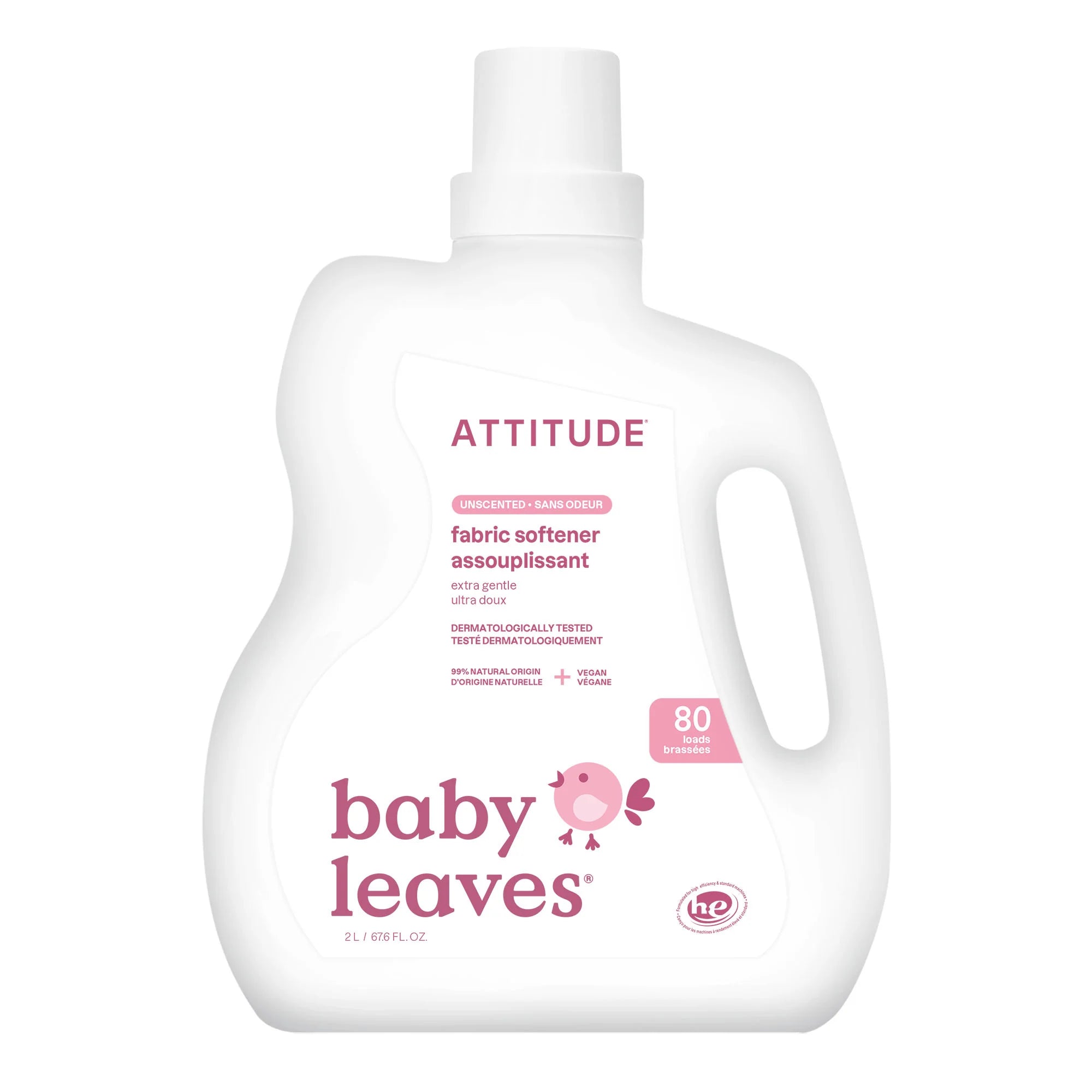 Baby Fabric Softener Unscented-67.6 FL. OZ. - 80 loads