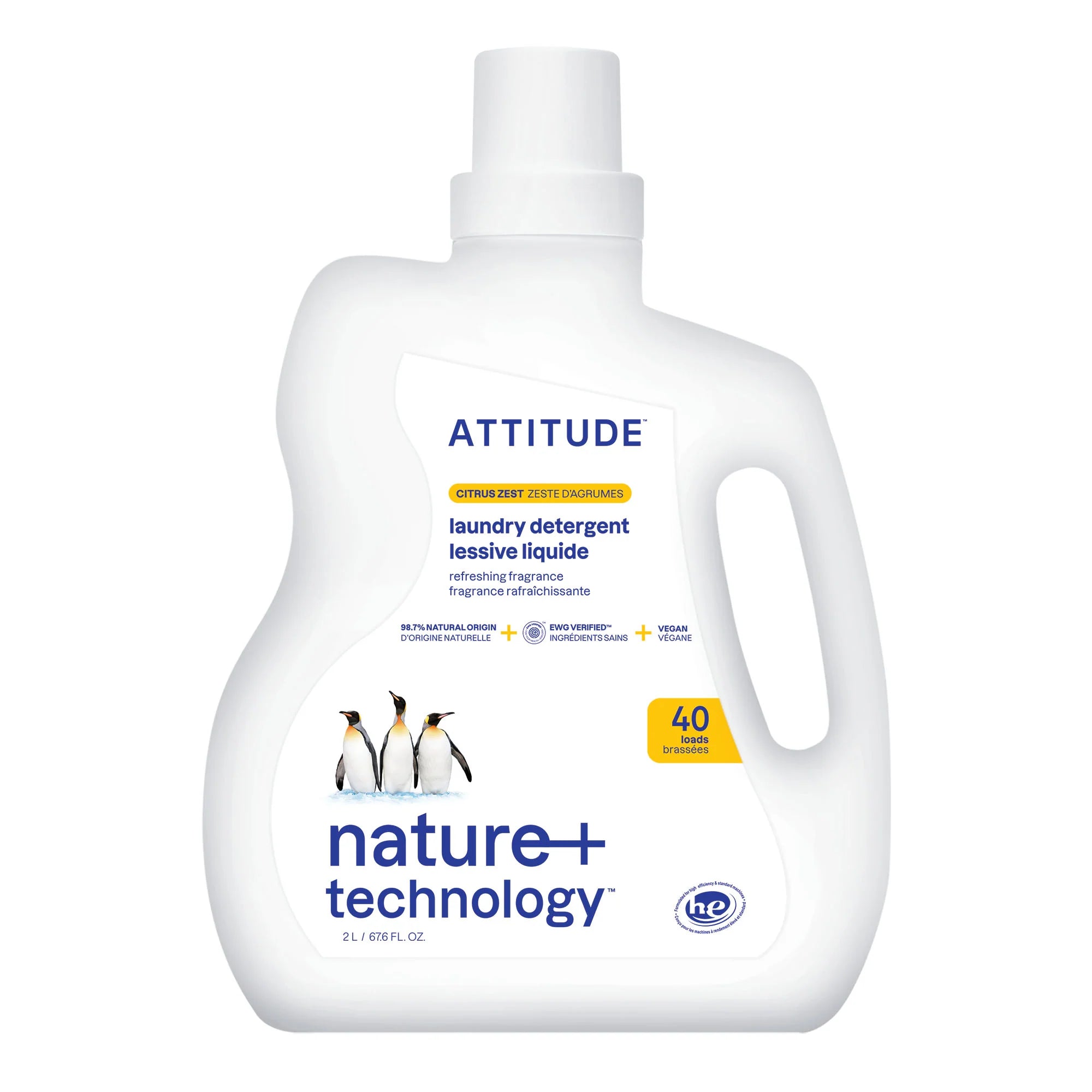 Laundry Detergent Citrus Zest-67.6 FL. OZ. - 40 loads