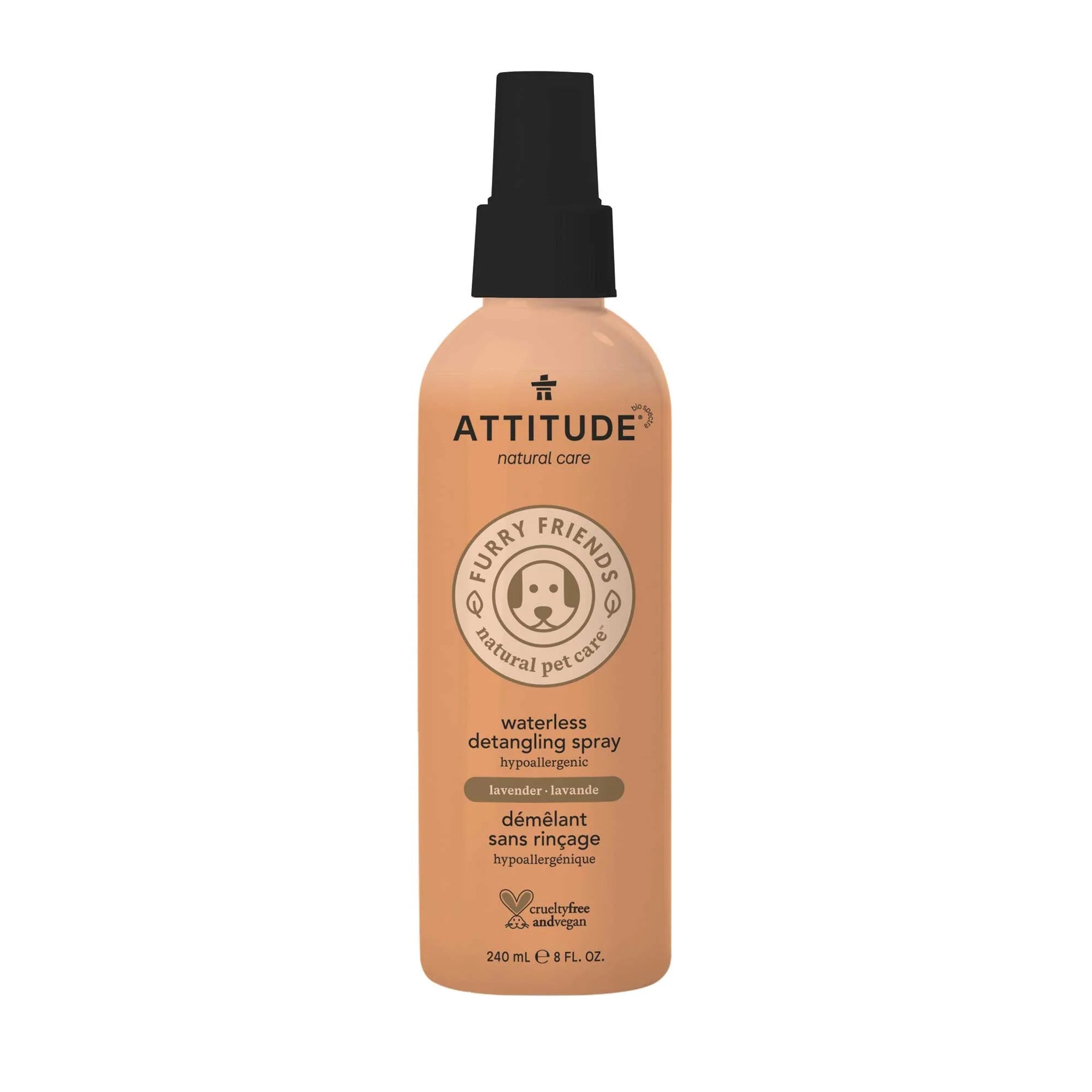 Pet Detangler - Anti-itching Lavender-8 FL. OZ.