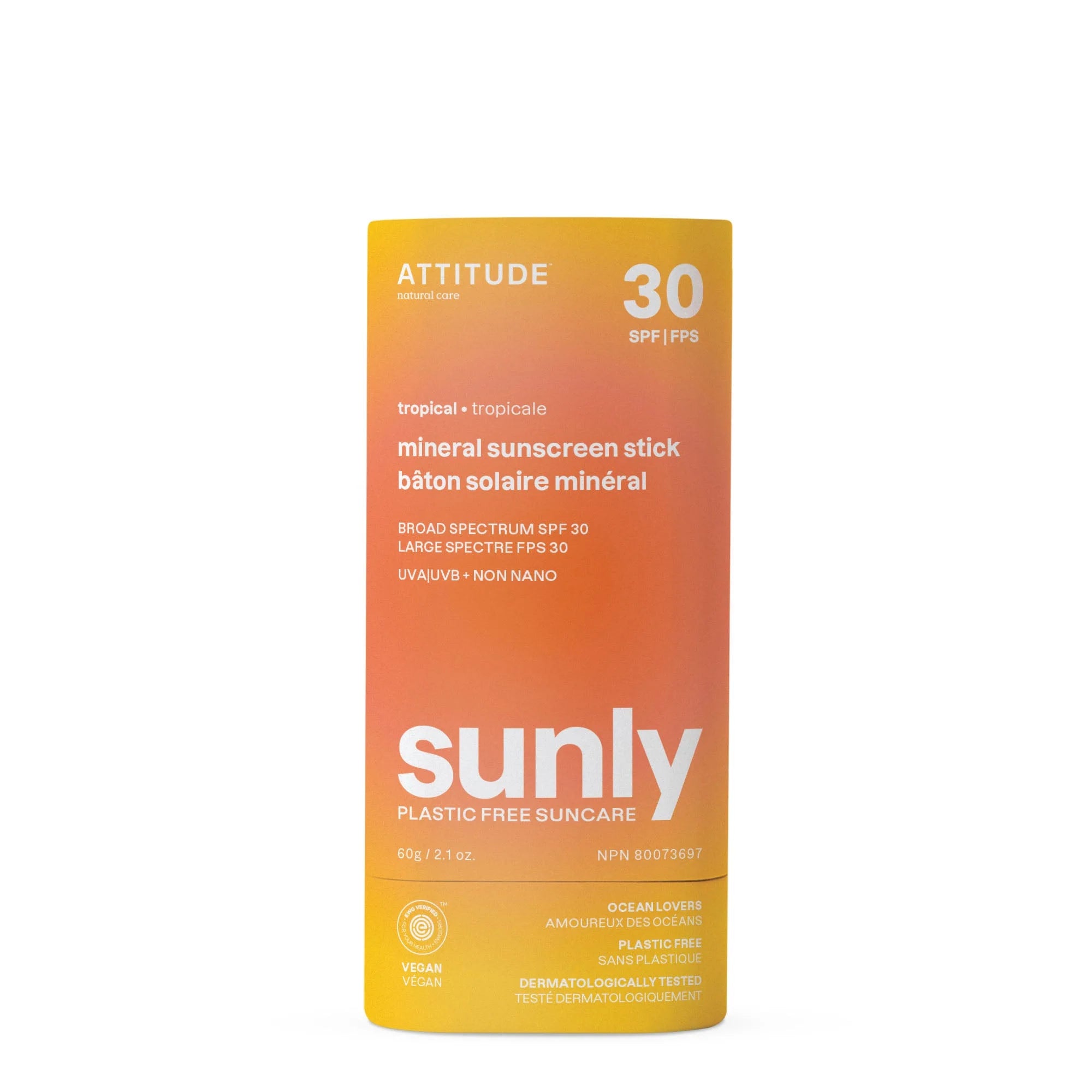Mineral Sunscreen Stick - Spf 30 Tropical-2.1 OZ. - View 2