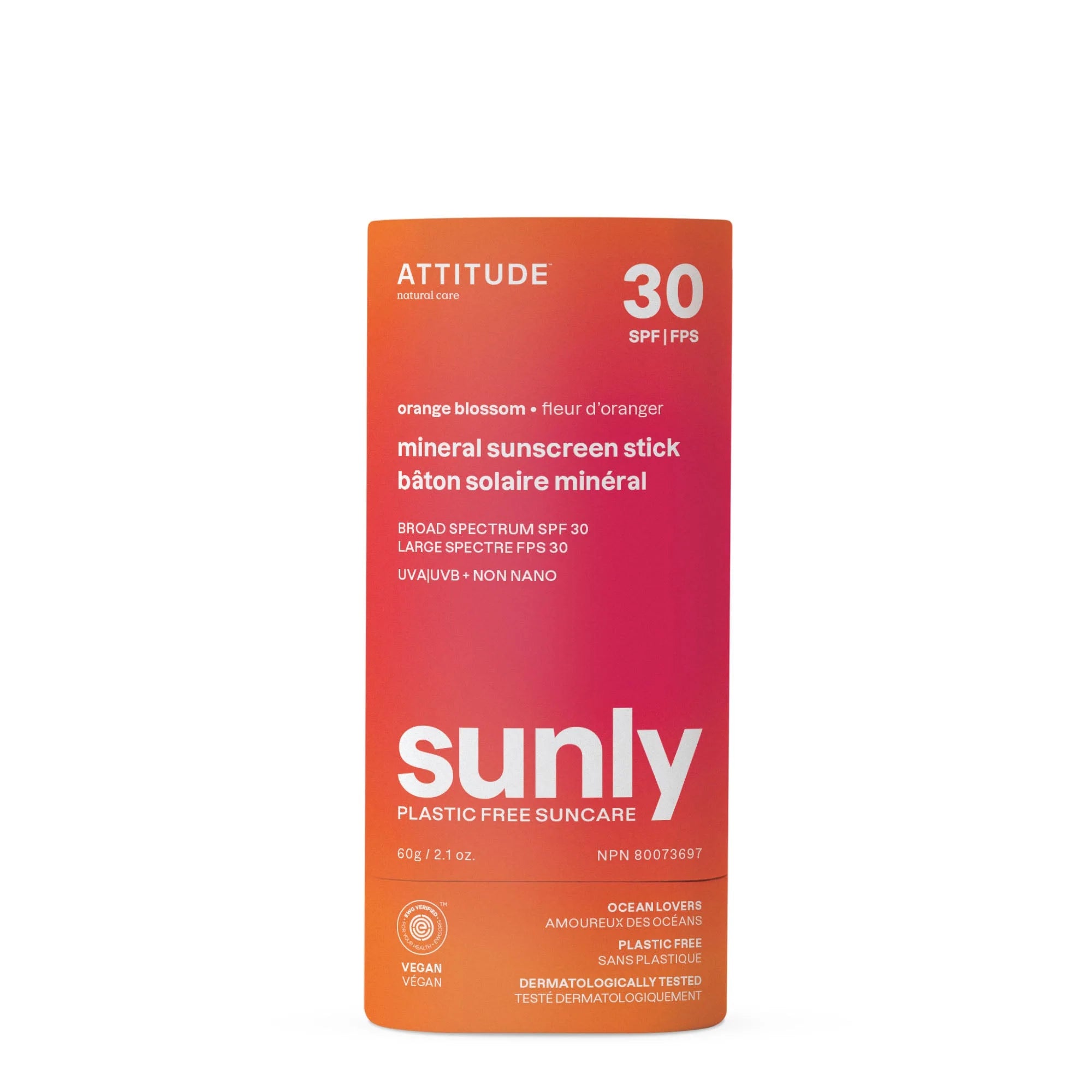 Mineral Sunscreen Stick - Spf 30 Orange Blossom-2.1 OZ. - View 2