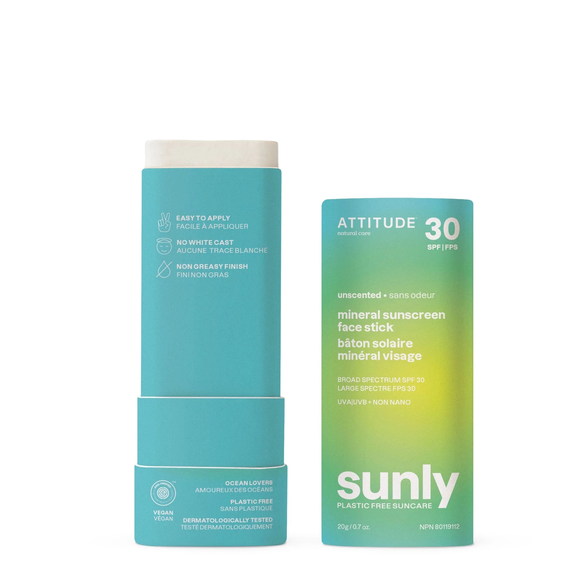 Mineral Sunscreen Face Stick - Spf 30 Unscented-0.7 OZ - View 3