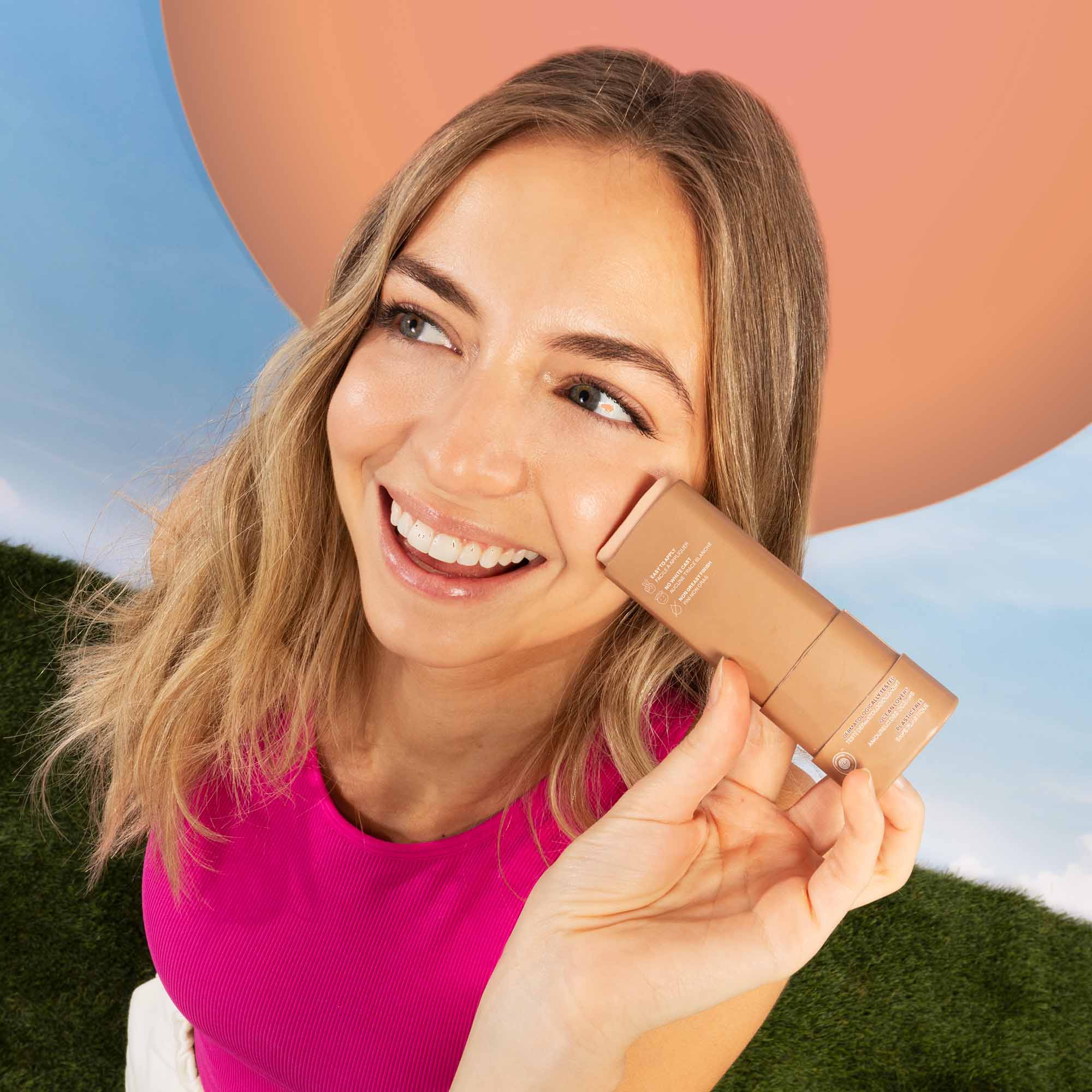Face Tinted Sunscreen Stick - Spf 30 Unscented-0.7 OZ - View 4