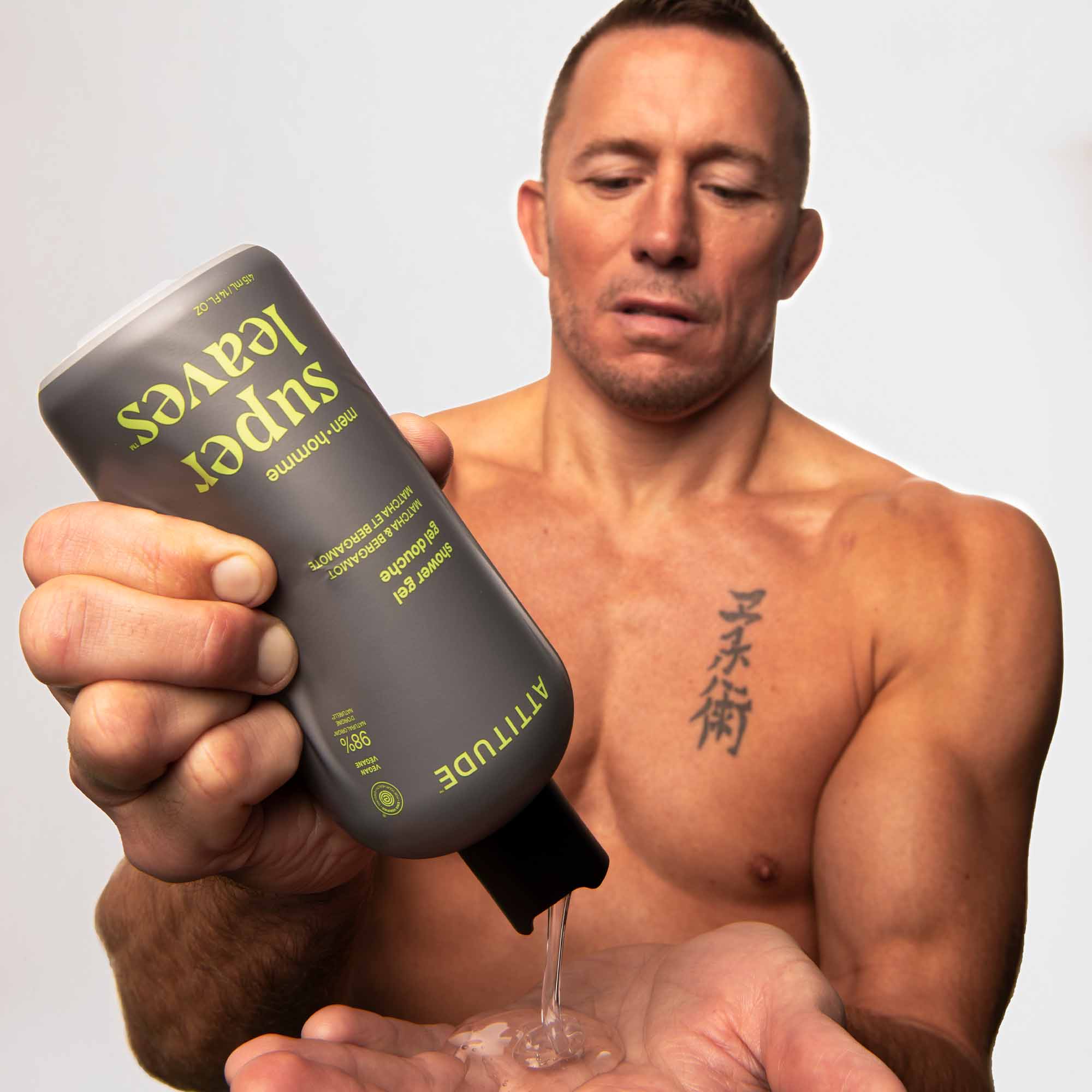 Men Body Wash Matcha & Bergamot-14fl. Oz. - View 2